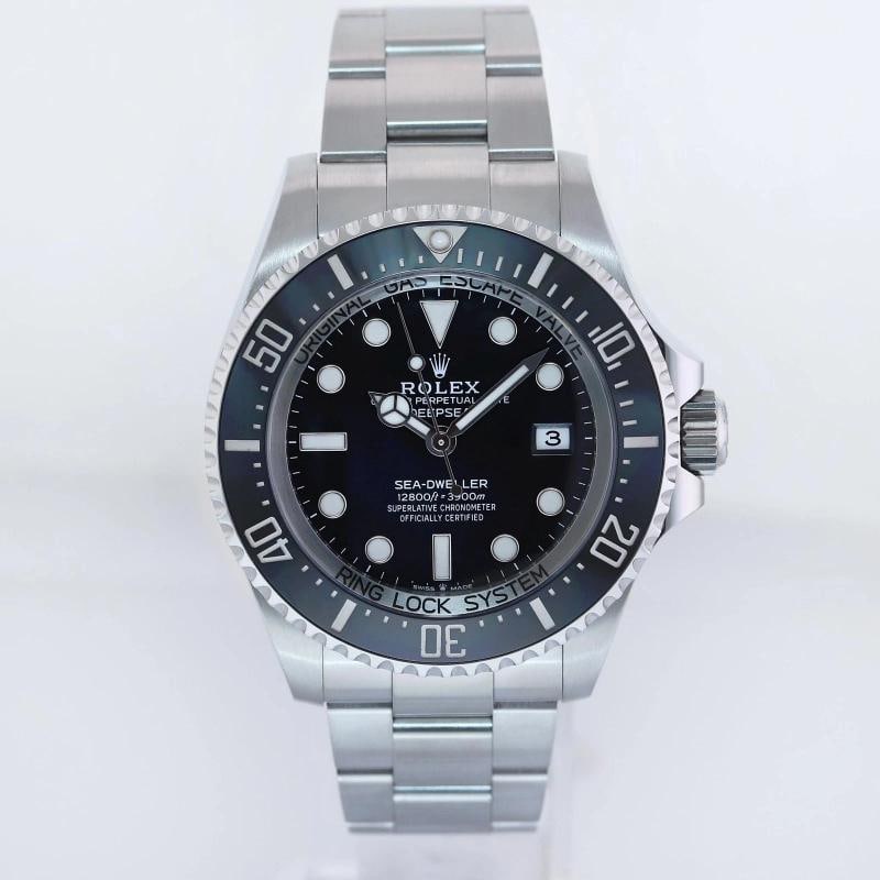 2023 NEW PAPERS 136660 Rolex Sea-Dweller Deepsea Black Ceramic 44mm Watch Box - 2
