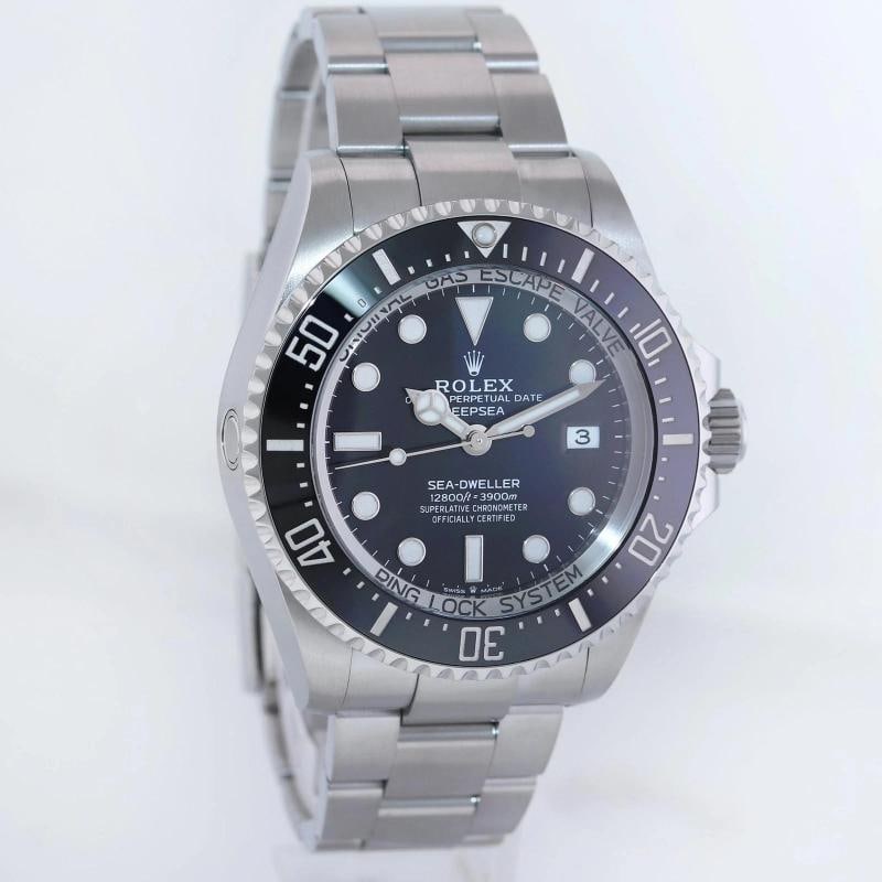 2023 NEW PAPERS 136660 Rolex Sea-Dweller Deepsea Black Ceramic 44mm Watch Box - 3