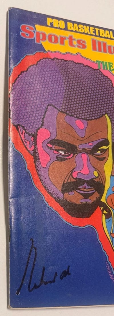 Muhammad Ali Signed SI Magazine Oct 1974 PSA DNA ITP LOA Graded 10 - 3