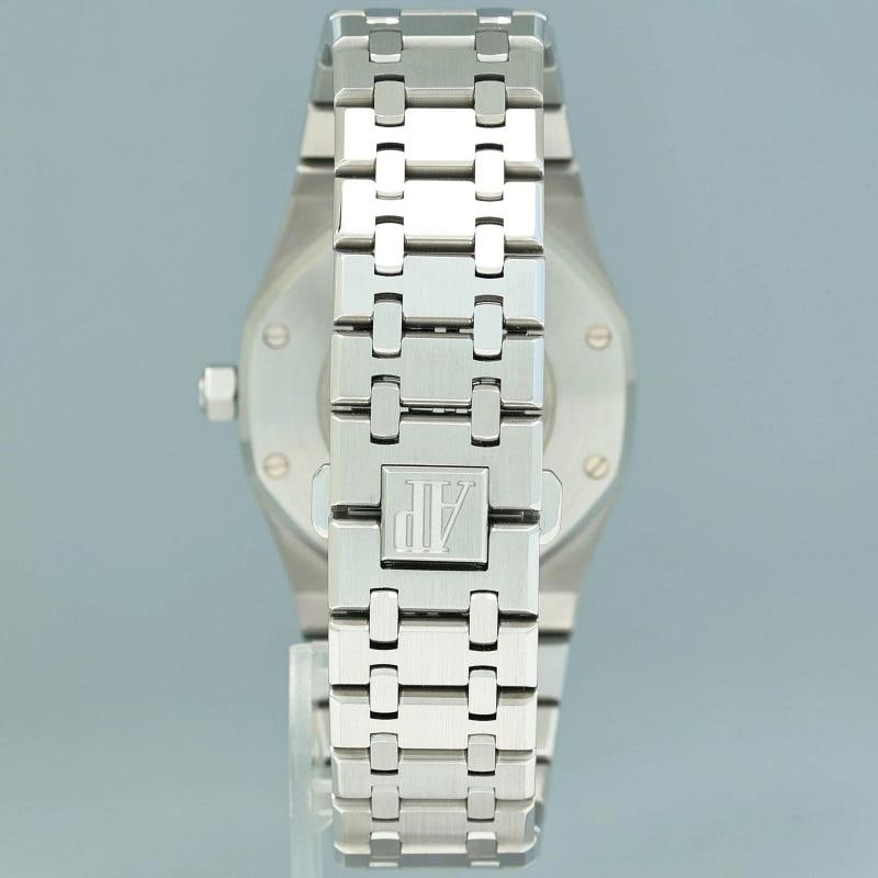 2010 PAPERS MINT Audemars Piguet Royal Oak Dual Time Steel 26120ST Black 39mm - 5