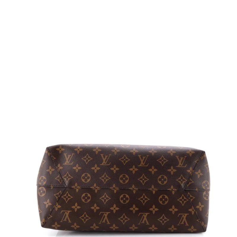 Louis Vuitton Flower Hobo Monogram Canvas with Leather - 4