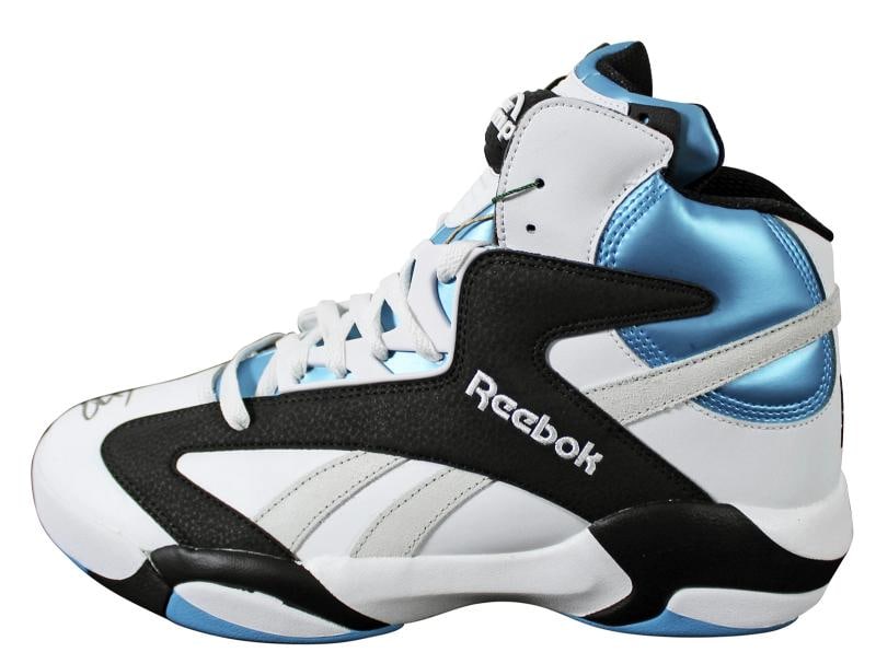 Shaquille O'Neal Signed Left Reebok Shaq Attaq Retro 2022 Magic Shoe BAS Witness - 6