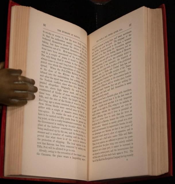 1891 The Region of the Eternal Fire Petroleum Regions Liquid Gold Oil Illustrate - 8