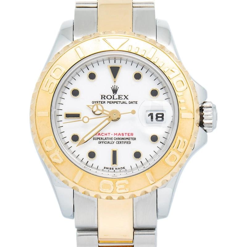 Rolex Yacht-Master 169623 Automatic 18k Two Tone Oyster White Dial Women's 29mm - 2