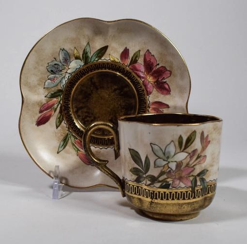 Royal Doulton Aesthetic Movement Tea Set with Tray - 4