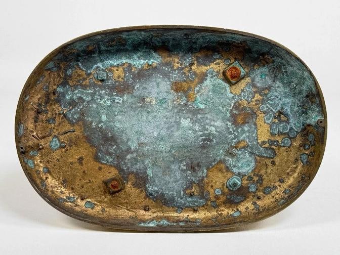 Antique 19thC French Bronze Arc de Triomphe Paris Grand Tour Monument Statue Box - 10