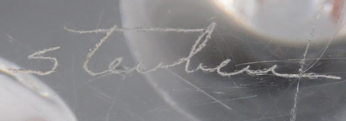 Stunning Graceful Hand Blown Art Glass Steuben 7884 Pedestal Bowl Dish - 5