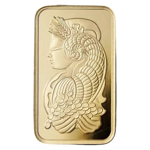 1 oz Gold PAMP Suisse Lady Fortuna VeriscanÃ‚Â® Bar with Assay .9999 Fine - 3