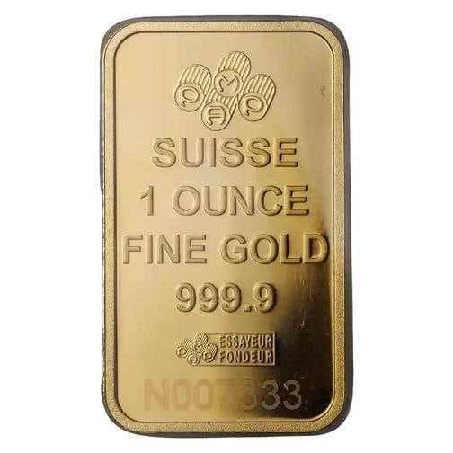 1 oz Gold PAMP Suisse Lady Fortuna VeriscanÃ‚Â® Bar with Assay .9999 Fine - 4
