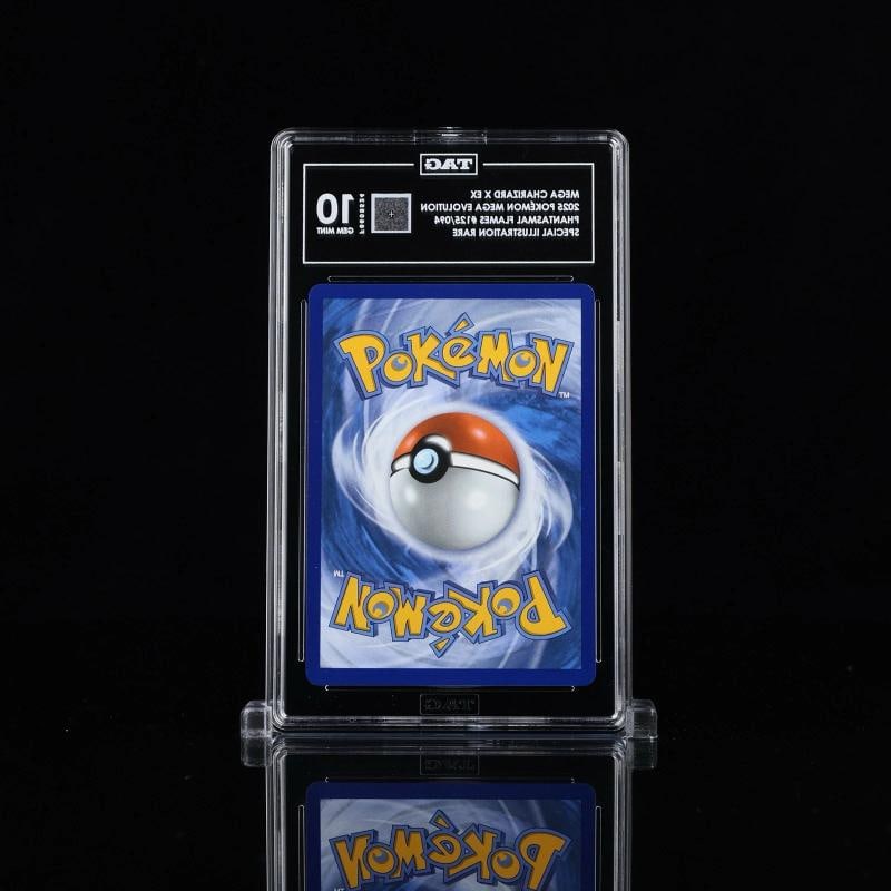 TAG 10 GEM MINT MEGA CHARIZARD X EX 2025 PHANTASMAL FLAMES #125/094 SIR - 2