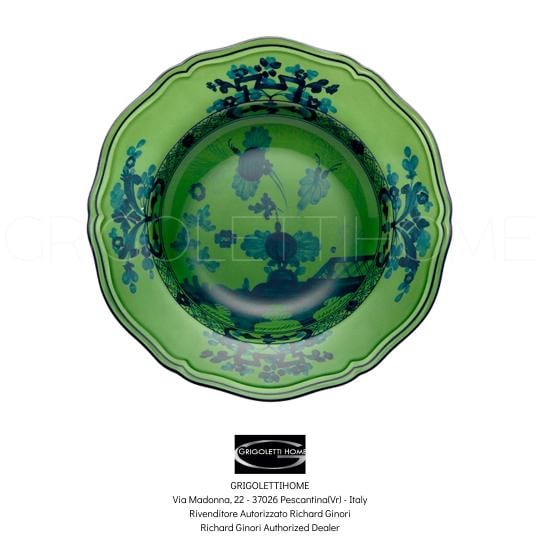 Richard Ginori Oriente Italiano - Set Of 6 Soup Plates 24 Cm / Inch 9.44 - 3