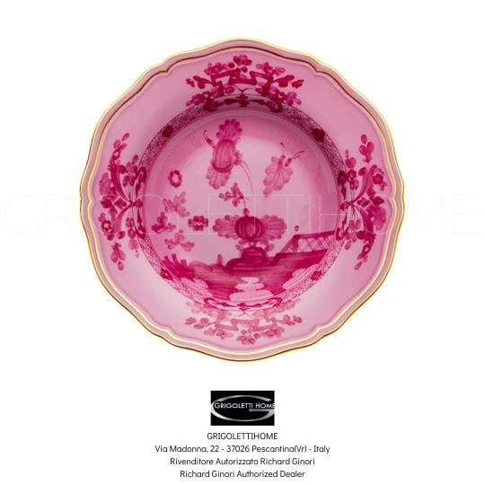 Richard Ginori Oriente Italiano - Set Of 6 Soup Plates 24 Cm / Inch 9.44 - 7