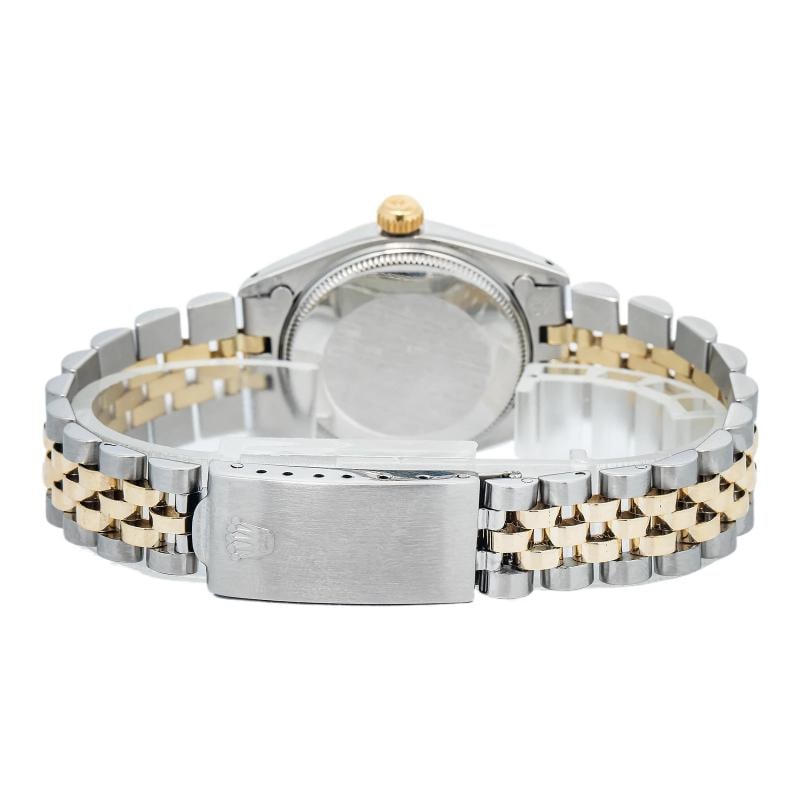 Rolex Datejust 6827 Automatic Two Tone Jubilee Champagne Dial Women's Watch 31mm - 4