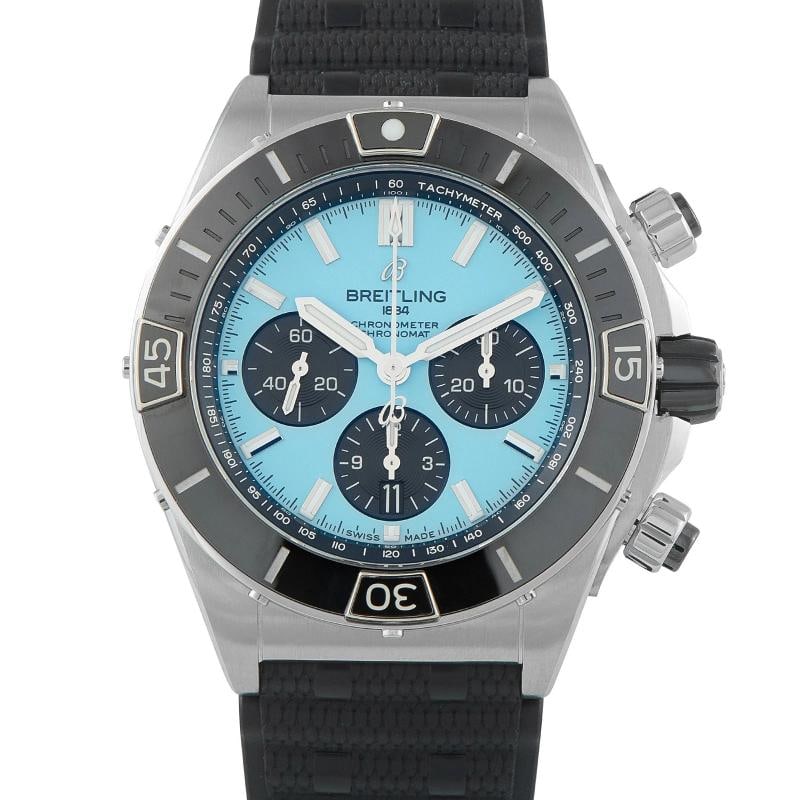 Breitling Chronomat B01 Steel Watch AB0136: Condition: Pre-owned - Good: This item has been gently used but is in good condition. It might have a few signs of wear, like light scratches or tarnishing. All imperfections should be shown and descr