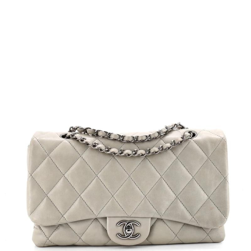 Chanel 3 Flap Bag Quilted Lambskin Medium (1 of 6)