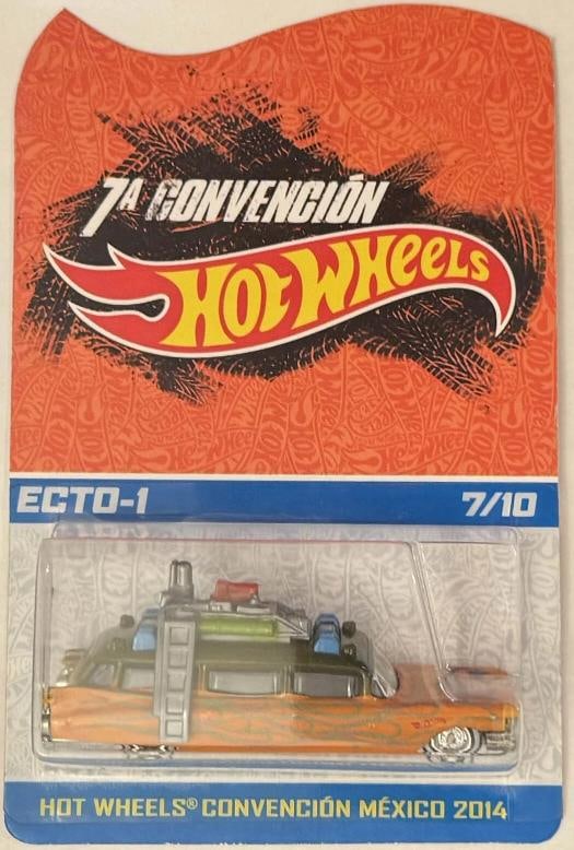 Orange ECTO-1 Code-3 Hot Wheels 2014 Mexico Convention 7/10 - Extreamly RARE!: Condition: New: A brand-new, unused, unopened, undamaged item (including handmade items). See the seller's listing for full details. ,Autographed: No,Vehicle Make: ECTO,Vehicle Type: Car,Color: Orange