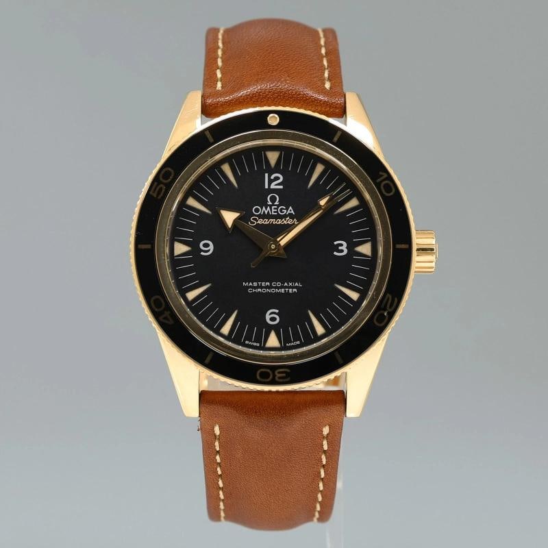 PAPERS MINT Omega Seamaster 300 41mm Sedna Rose Gold 233.62.41.21.01.001 Watch - 2