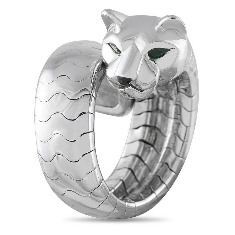 Cartier Panthre Lakarda 18K White Gold Ring #5061 - 2
