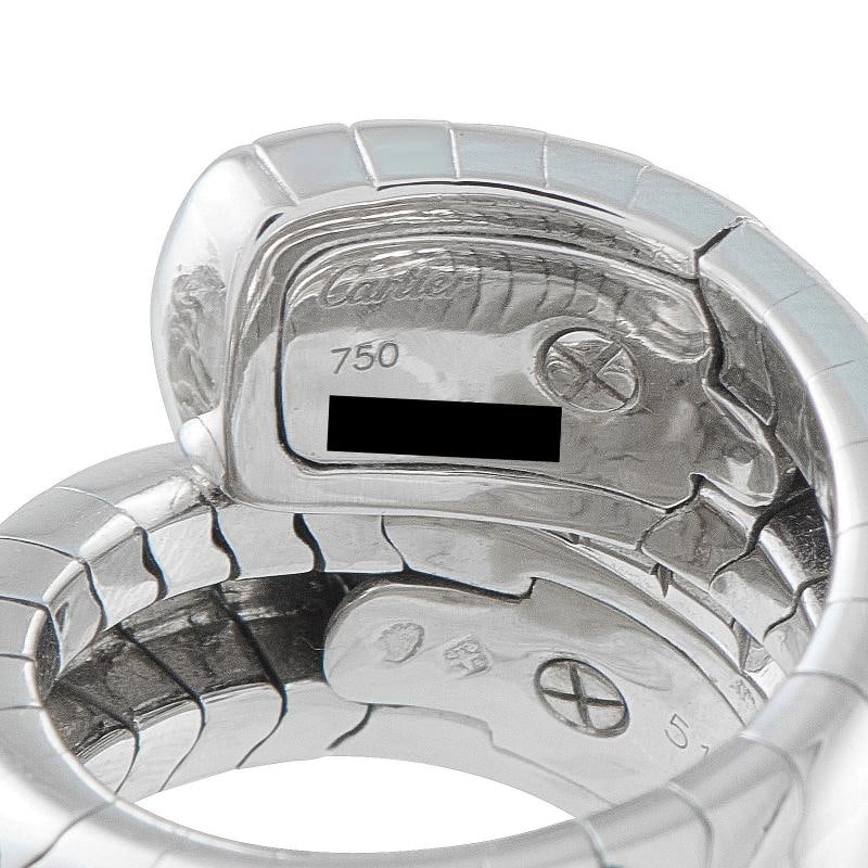 Cartier Panthre Lakarda 18K White Gold Ring #5061 - 4