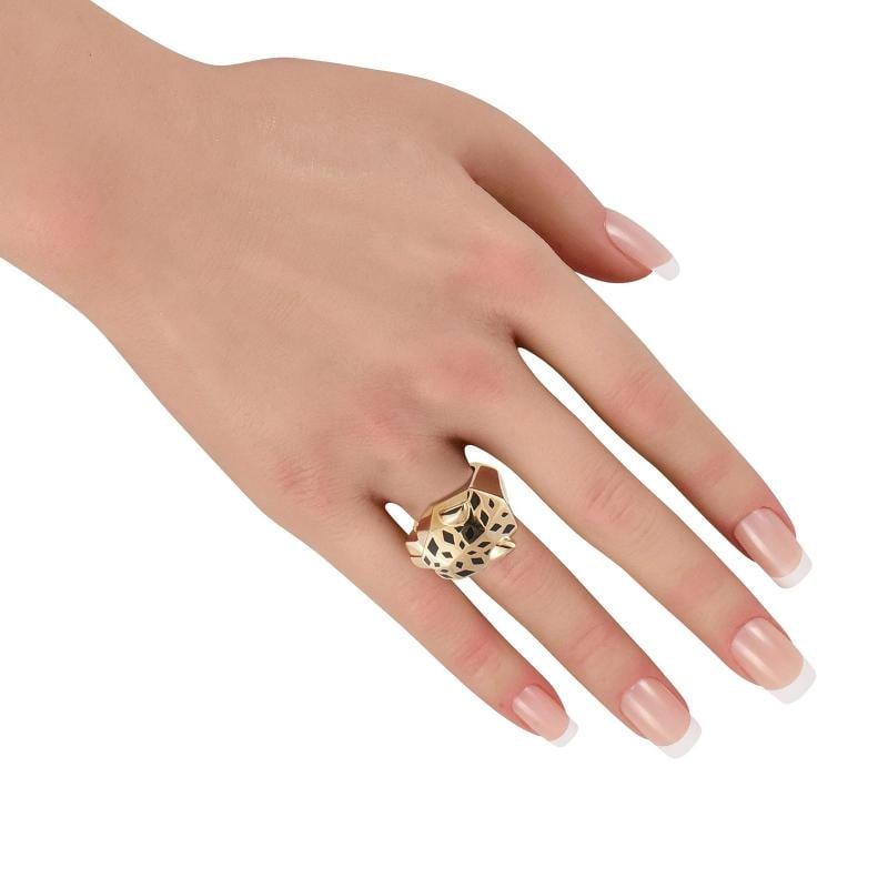 Cartier Panthere 18K Yellow Gold Ring CA20-122625 - 3