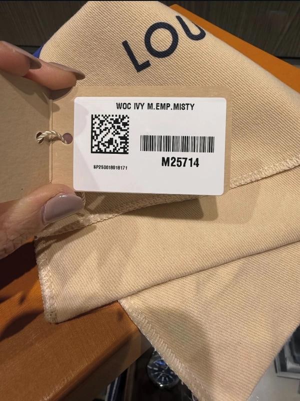 Louis Vuitton Wallet on Chain Ivy Misty Monogram Empreinte leather - 10