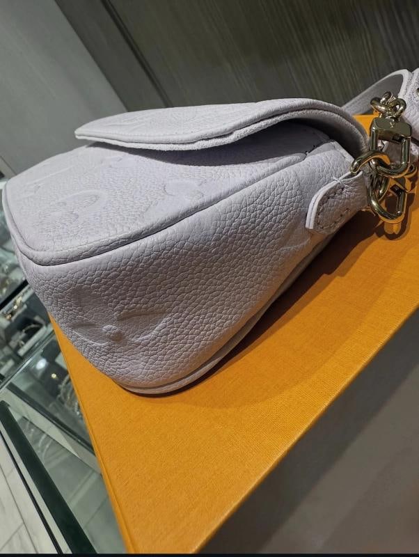 Louis Vuitton Wallet on Chain Ivy Misty Monogram Empreinte leather - 12