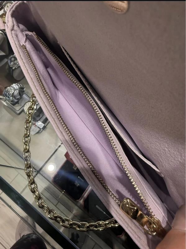 Louis Vuitton Wallet on Chain Ivy Misty Monogram Empreinte leather - 8