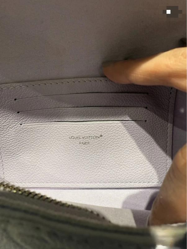 Louis Vuitton Wallet on Chain Ivy Misty Monogram Empreinte leather - 9