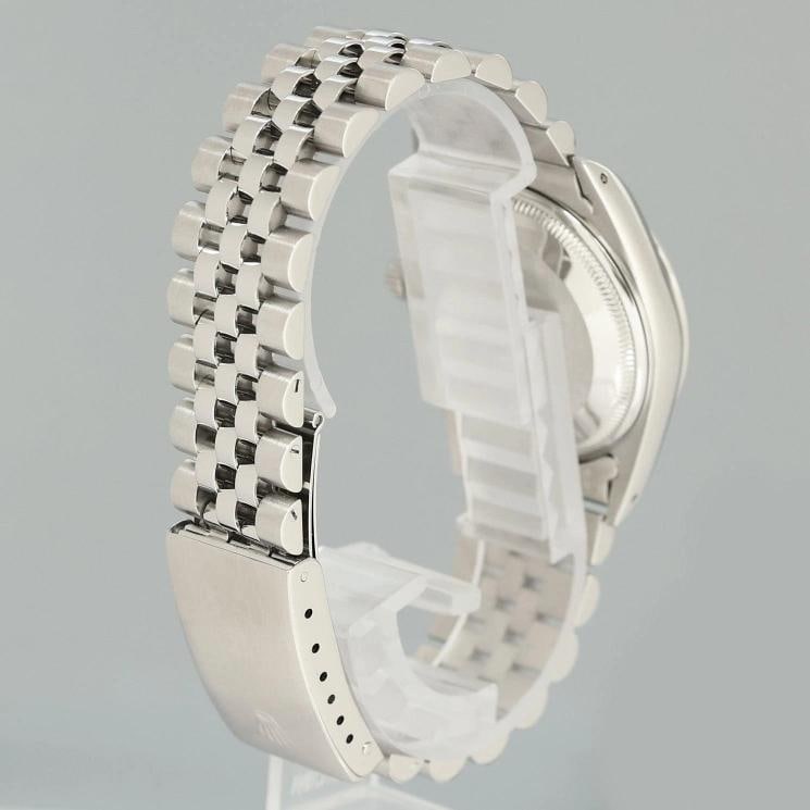 MINT Rolex Oyster Perpetual Date 34mm 15200 Steel Grey Stick Jubilee Watch Box - 6