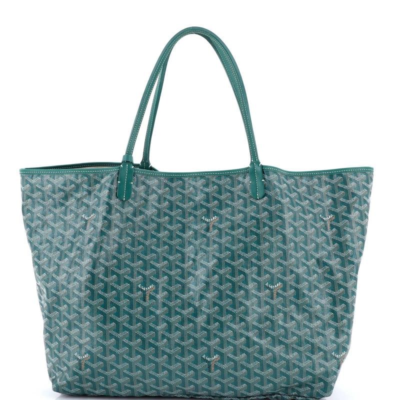 Goyard Saint Louis Tote Coated Canvas GM: Accessories: Dust Bag, Pochette Measurements: Handle Drop 8", Height 12.5", Width 15", Depth 7", Strap Drop -". Condition: Pre-owned - Good,Brand: Goyard,Exterior Material: Canvas Coated,Style: Totes,