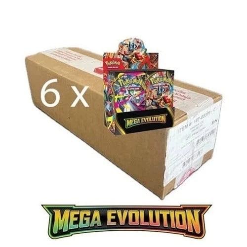 Pokemon Mega Evolution (ME01) ENHANCED Booster Case 6 Boxes Factory Sealed - 2