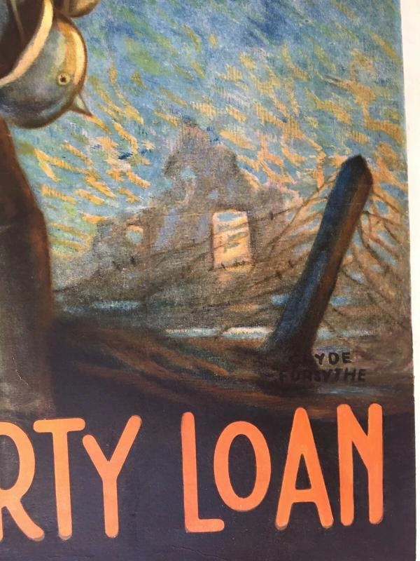 WWI Orig. Poster- And They Thought We Couldn't Fight -Victory Liberty Loan LINED - 7