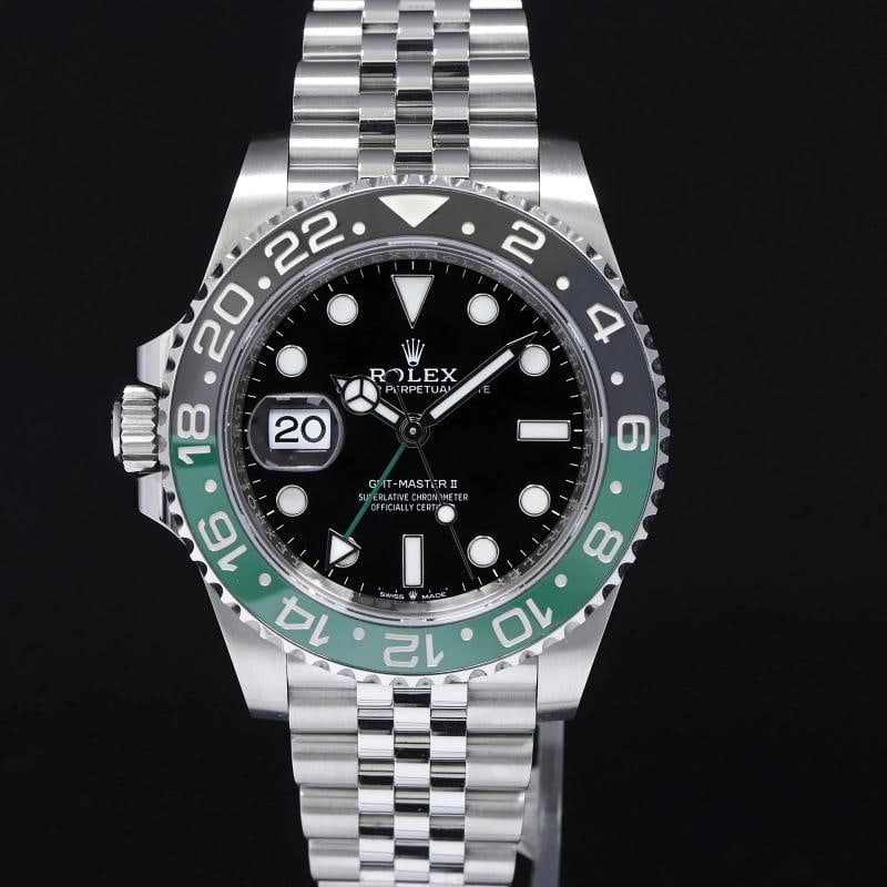 2024 NEW PAPERS Rolex GMT-Master II SPRITE Green Black Jubilee Steel 126720 - 2