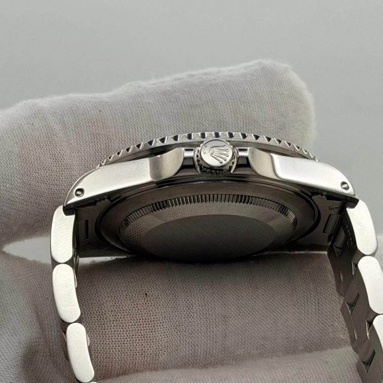 Rolex GMT Master II Coke 16710 40mm Red Black Bezel Steel Box Service Card - 5