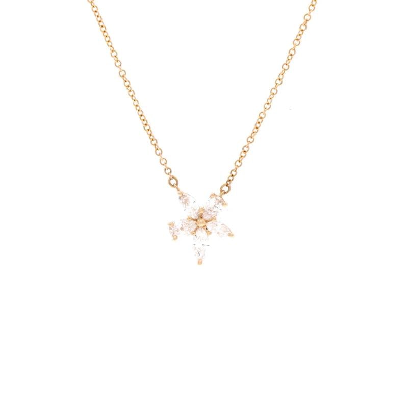 Tiffany & Co. Victoria Mixed Cluster Pendant Necklace 18K Rose Gold with 5: Measurements: Length: 16.00 ", Pendant Length: 11.40 mm, Pendant Width: 9.85 mm . Condition: Pre-owned - Good,Brand: Tiffany & Co.,Main Stone: Unknown,Metal: 18K Rose Gold,Metal Purity: 18K,Style: Pen
