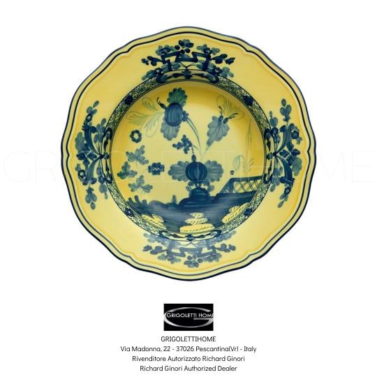 Richard Ginori Oriente Italiano - Set Of 6 Soup Plates 24 Cm / Inch 9.44 - 2
