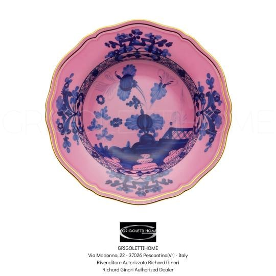 Richard Ginori Oriente Italiano - Set Of 6 Soup Plates 24 Cm / Inch 9.44 - 4