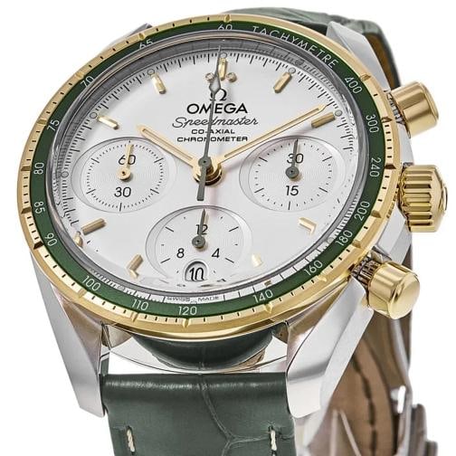 Omega Speedmaster Steel And Yellow Gold Unisex Watch - 2