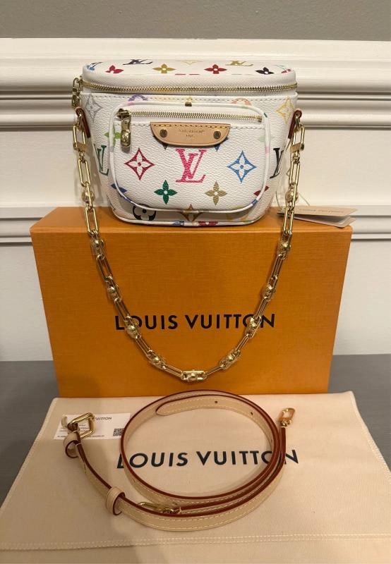 Louis Vuitton x Takashi Murakami Mini Bumbag Unworn (1 of 10)