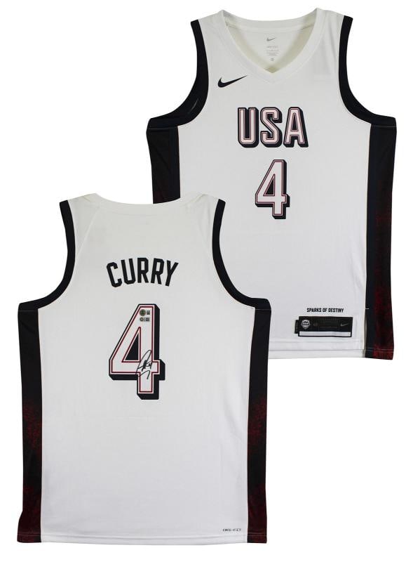 Warriors Stephen Curry Authentic Signed Team USA White Nike Swingman Jersey BAS: Player: Stephen Curry,Product: Jersey,Original/Reprint: Original,Autograph Authentication: Beckett,Team: Golden State Warriors,PRODUCT_COA: Beckett,PRODUCT_SIGNED_BY_NAME: Stephen
