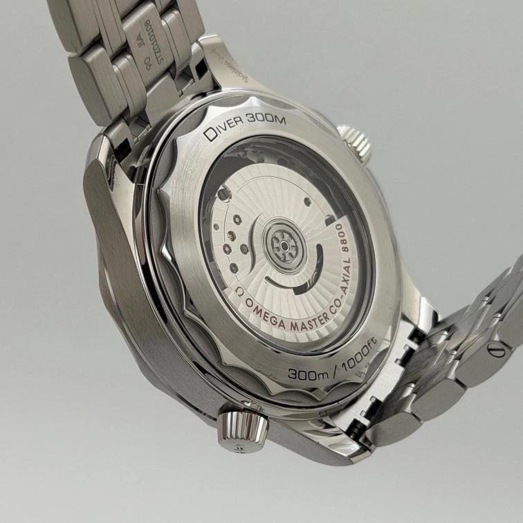 Omega Seamaster Diver 300M 210.30.42.20.04.001 42mm White Dial Steel Box Paper - 8