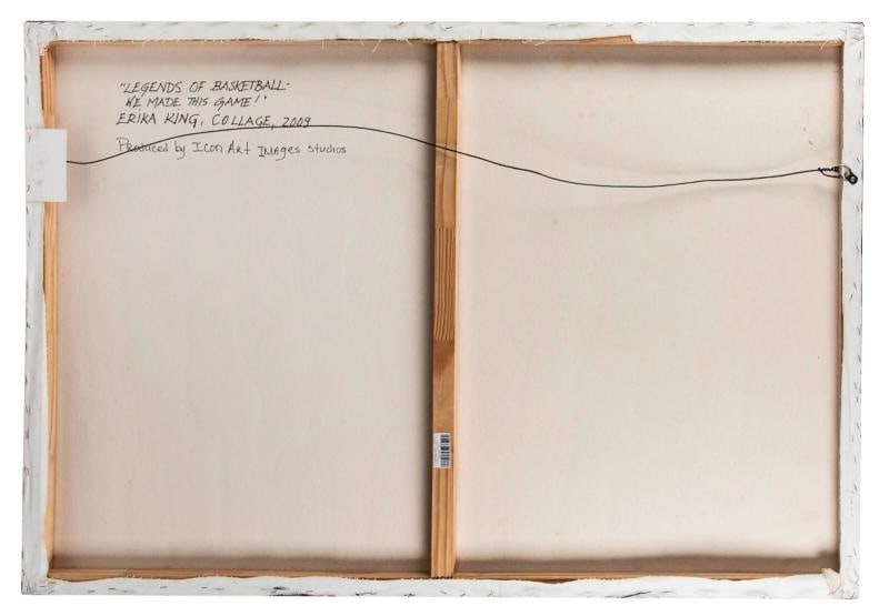 Michael Jordan Kobe Bryant LeBron James Signed Legends Of The Game Art - 17