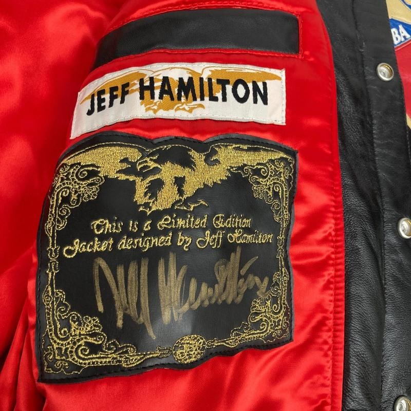 Michael Jordan Signed Jeff Hamilton Custom Leather Jacket UDA PSA DNA & Beckett - 7