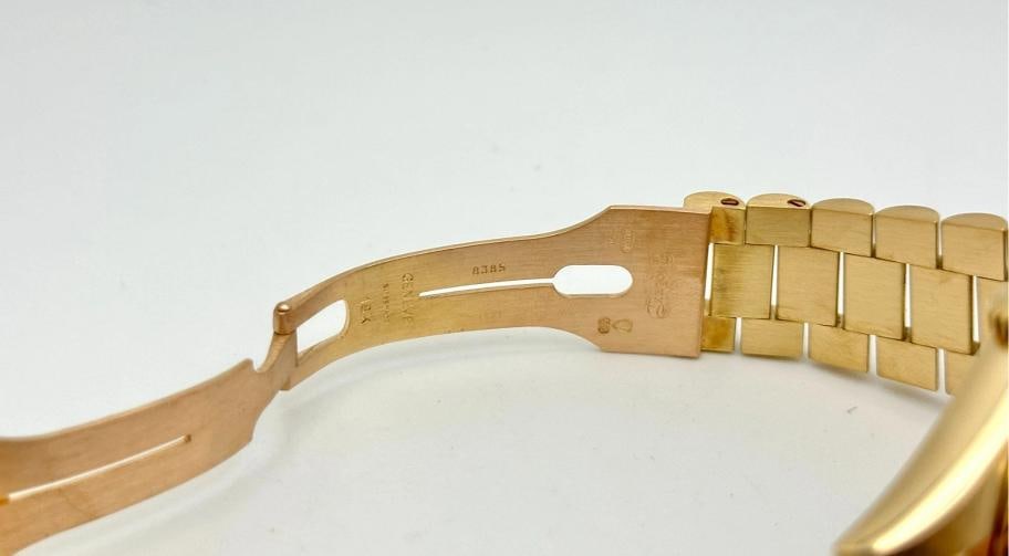 Van Cleef & Arpels Rolex Day Date President 18238 VCA 18K Yellow Gold Box Paper - 12