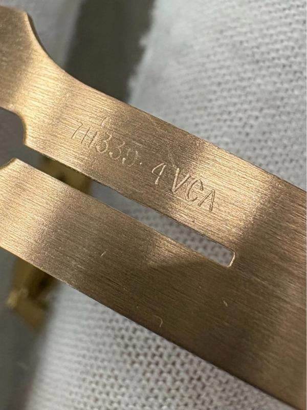 Van Cleef & Arpels Rolex Day Date President 18238 VCA 18K Yellow Gold Box Paper - 5