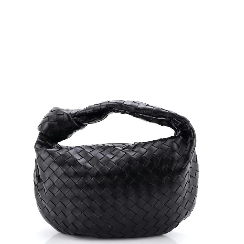 Bottega Veneta BV Jodie Hobo Intrecciato Nappa Small: Condition: Pre-owned - Excellent,Brand: Bottega Veneta,Exterior Material: Leather,Style: Hobos,Exterior Color: Black,Department: Women,Size: Small,Accessories: Dust Bag Low Estimate: 5000.00High
