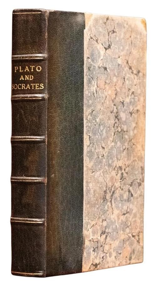 1907 Plato and Socrates: Binding: Leather,Place of Publication: London,Language: English,Special Attributes: Great Condition, Rare,Author: Plato and Socrates,Publisher: Arthur L. Humphreys,Topic: Plato and Socrates,Subject: P