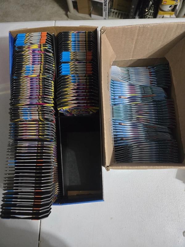Pokemon Tcg Sleeved Booster Mixed Lot Of 150 (1 of 2)