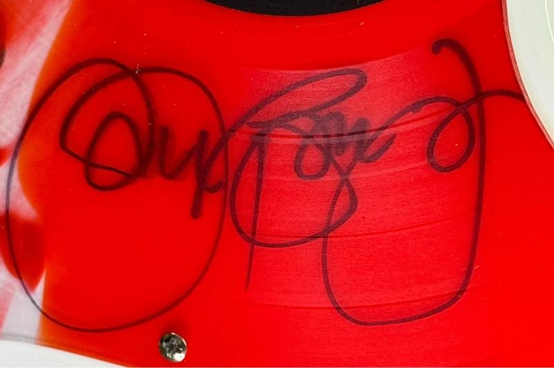 JON BON JOVI Signed Electric Jazz Bass Guitar Autograph JSA COA ACOA LOA - 2