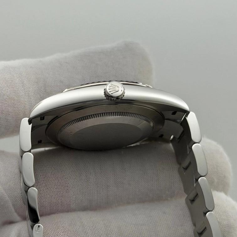 Rolex Datejust 41 126334 41mm Blue Azzurro Dial 18K White Gold Steel Box Paper - 6